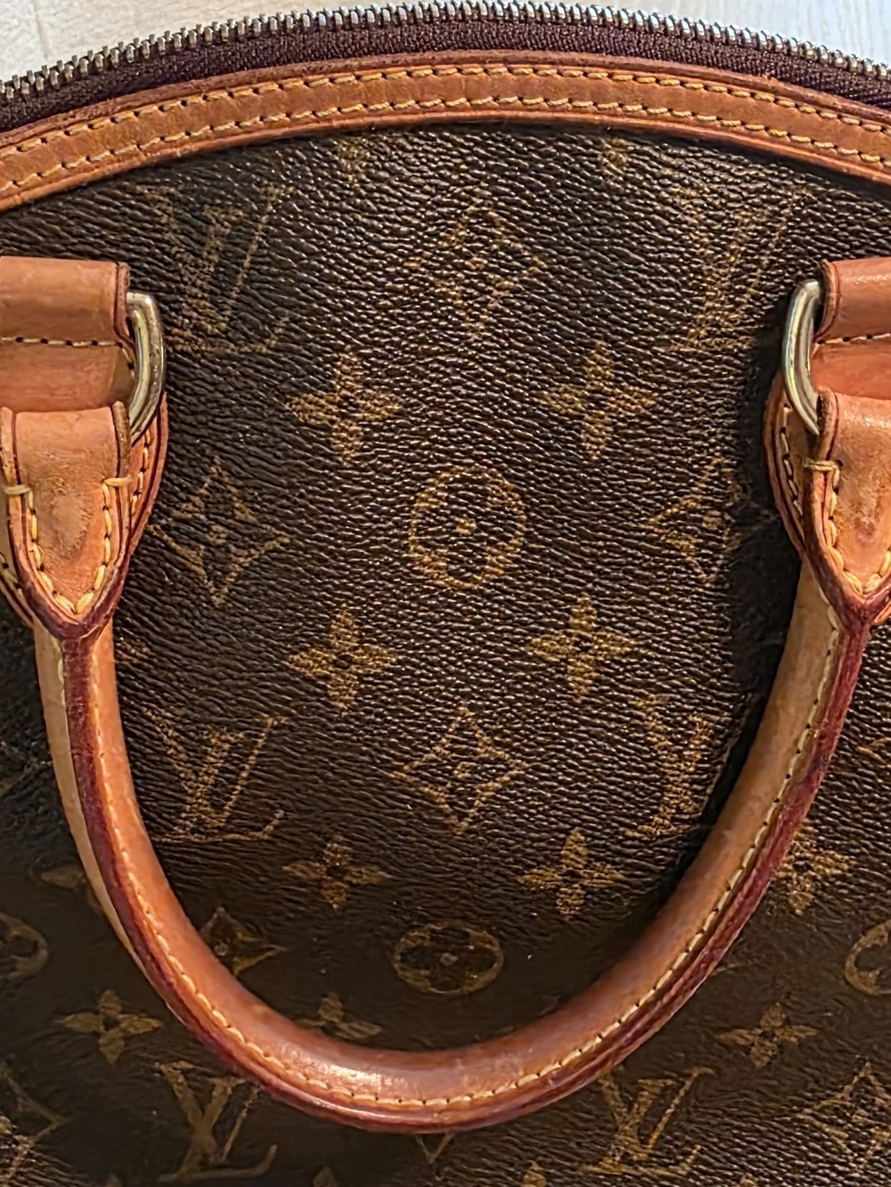 Louis Vuitton Brown Monogram Lockit PM Bag - Picture 2 of 13
